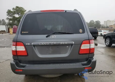 2007 Toyota Land Cruiser from USA, damaged, VIN JTEHT05J772109786